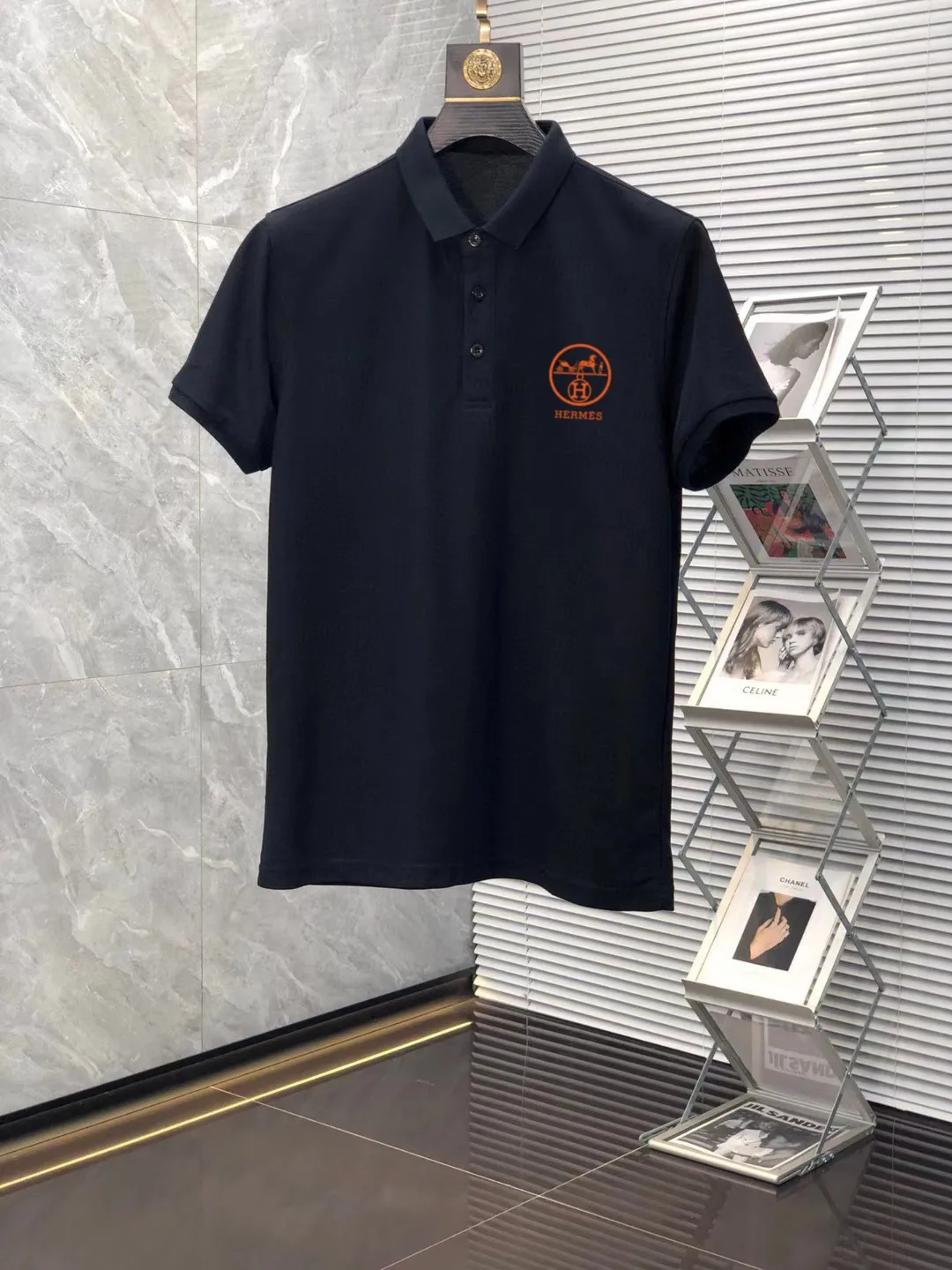 P100 Polo Premium T 、 Breathable logo Versatile ！ Sizes:M-3XL